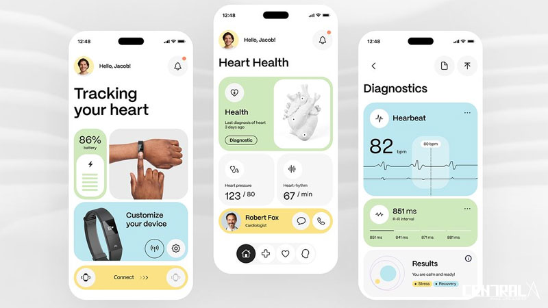 THIẾT KẾ APP MOBILE THEO DÕI SỨC KHỎE: BÁC SĨ CÁ NHÂN 4.0